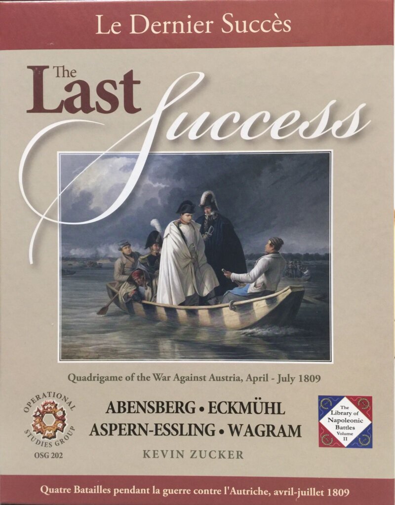 The Last Success: Quadrigame of the War Against Austria, April – July 1809 board game cover