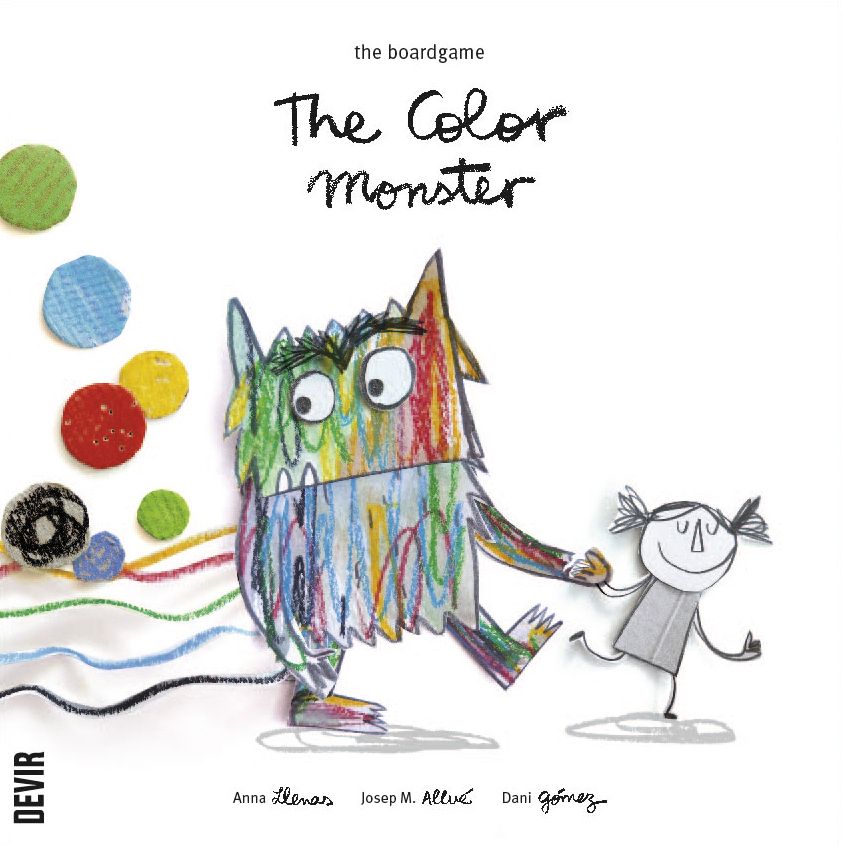 The Color Monster board game cover