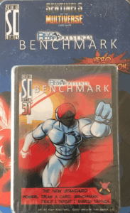Sentinels of the Multiverse: Benchmark Hero Character board game cover