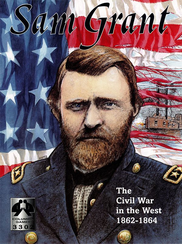 Sam Grant: The Civil War in the West 1862-1864 board game cover