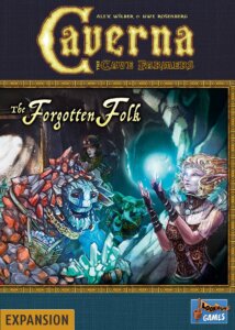 Caverna: The Forgotten Folk board game cover