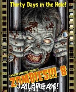 Zombies!!! 8: Jailbreak board game cover