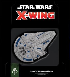 Star Wars: X-Wing (Second Edition) – Lando’s Millennium Falcon Expansion Pack board game cover