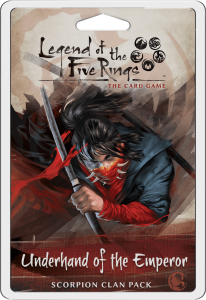 Legend of the Five Rings: The Card Game – Underhand of the Emperor board game cover