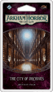 Arkham Horror: The Card Game – The City of Archives: Mythos Pack board game cover
