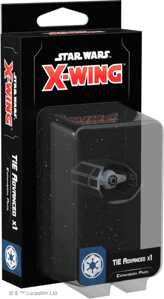 Star Wars: X-Wing (Second Edition) – TIE Advanced x1 Expansion Pack board game cover