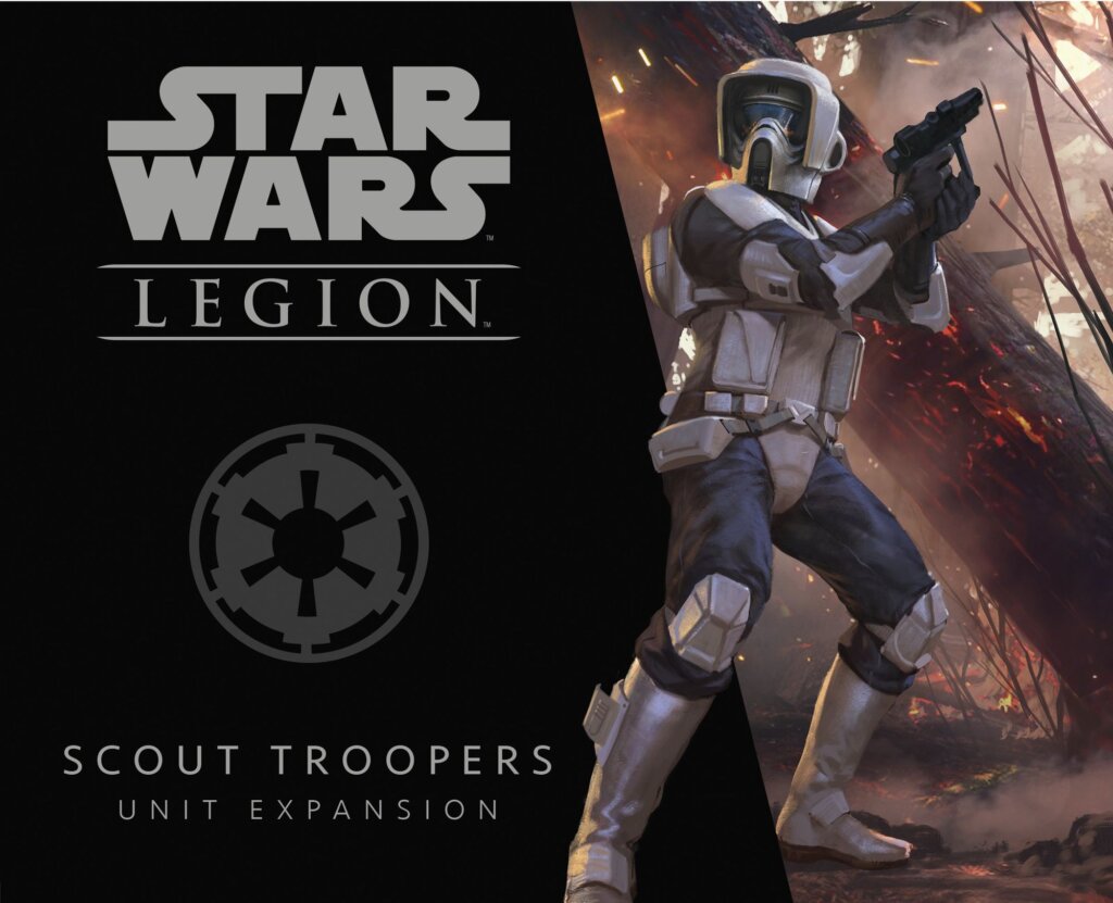 Star Wars: Legion – Scout Troopers Unit Expansion board game cover