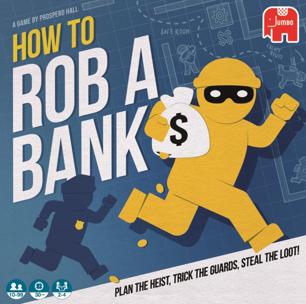 How to Rob a Bank board game cover