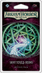Arkham Horror: The Card Game – Shattered Aeons: Mythos Pack board game cover