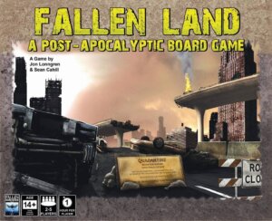 Fallen Land: A Post Apocalyptic Board Game board game cover