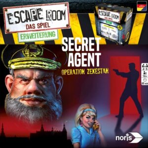 Escape Room: The Game – Secret Agent board game cover