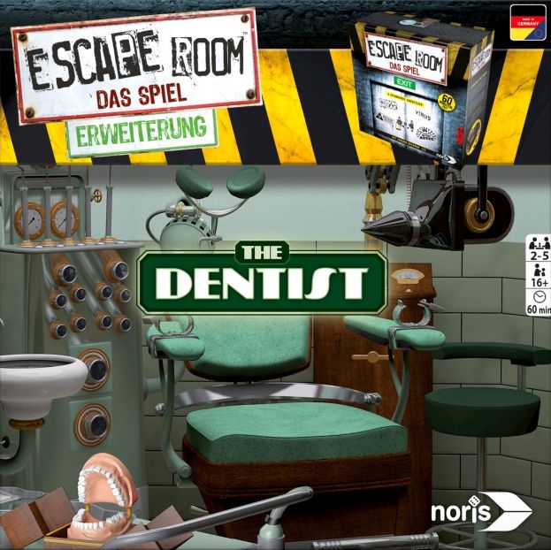 Escape Room: The Game – The Dentist board game cover
