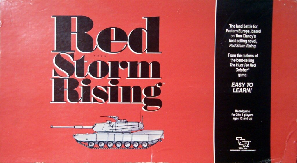 Red Storm Rising board game cover