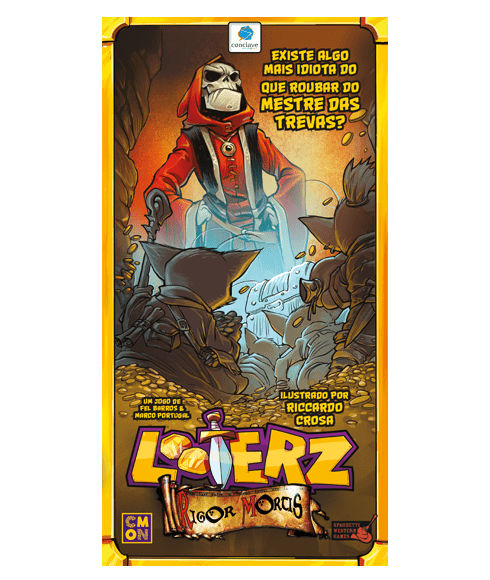 Looterz: Rigor Mortis board game cover