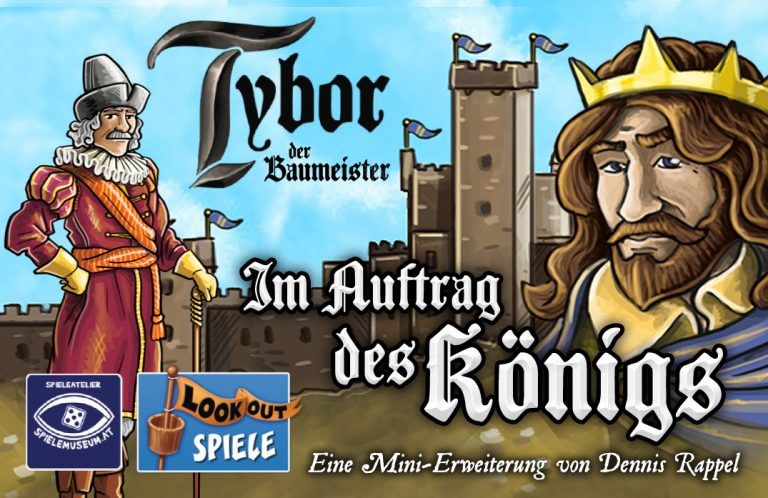Tybor the Builder: At the King’s Behest board game cover