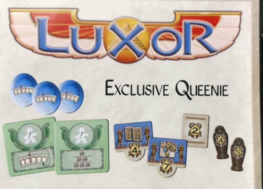Luxor: Exclusive Queenie board game cover
