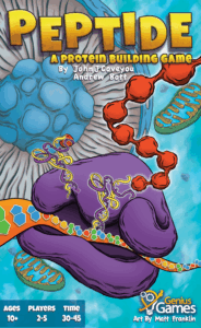 Peptide: A Protein Building Game board game cover