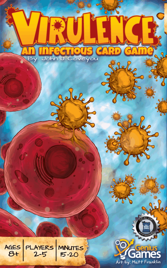 Virulence: An Infectious Card Game board game cover
