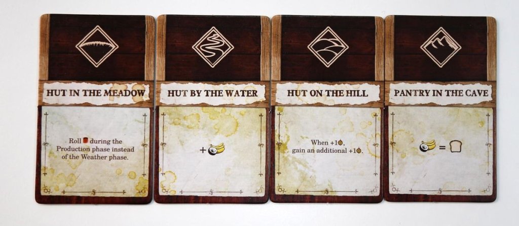 Robinson Crusoe: Adventures on the Cursed Island – Shelter Upgrades board game cover
