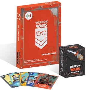 Weapon Wars board game cover
