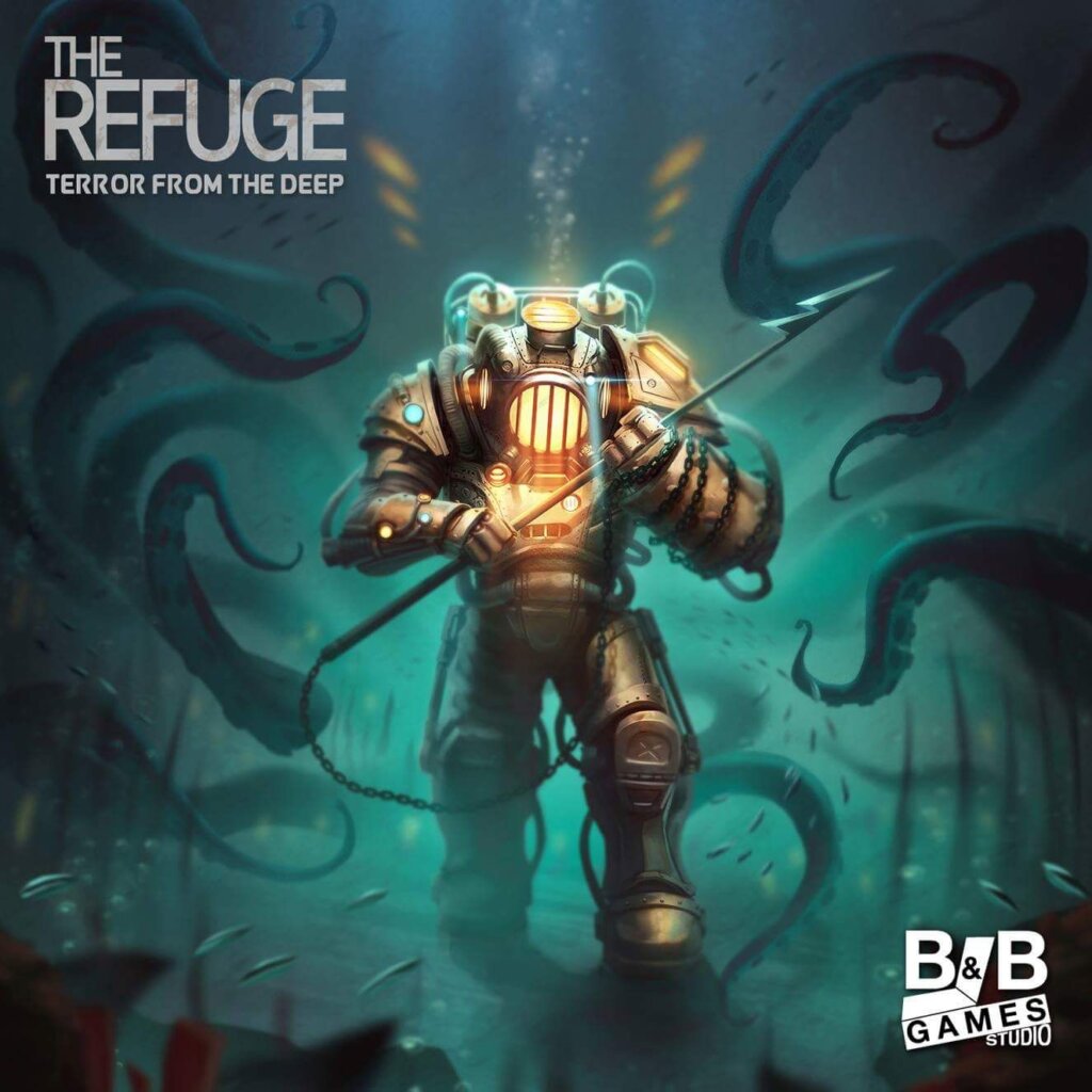 The Refuge: Terror from the Deep board game cover