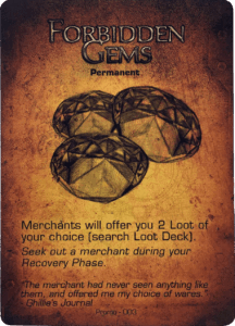 Too Many Bones: Forbidden Gems Promo Card board game cover
