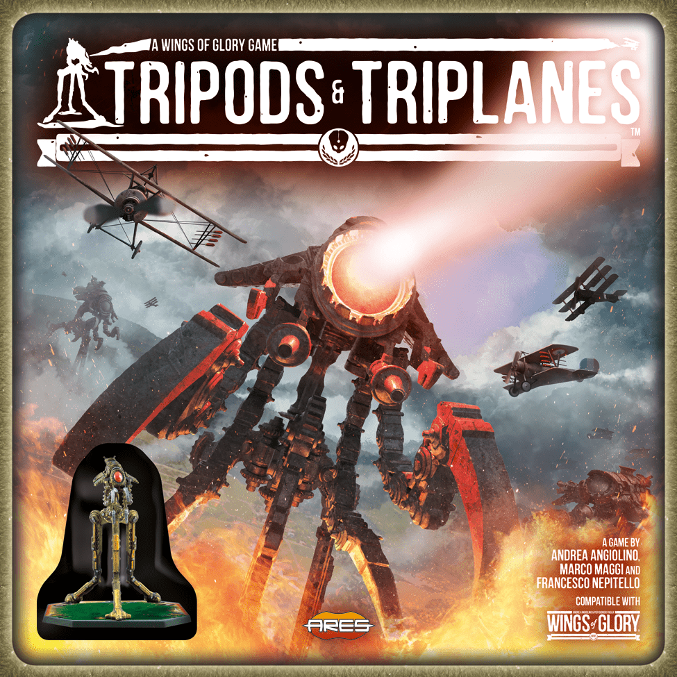 Wings of Glory: Tripods & Triplanes board game cover