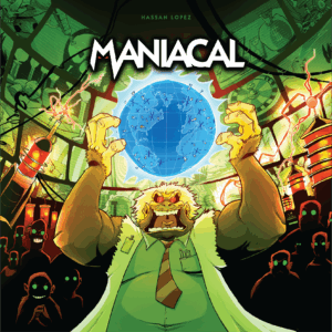 Maniacal board game cover