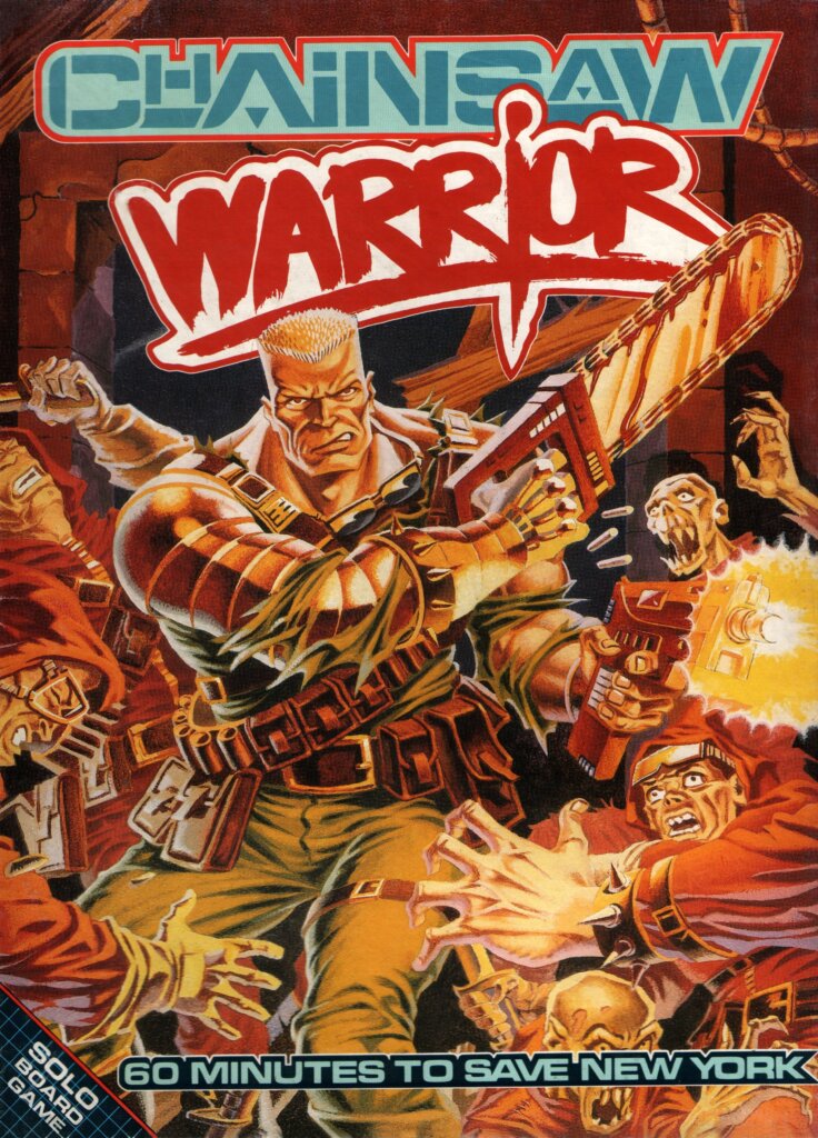 Chainsaw Warrior board game cover