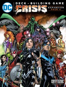 DC Deck-Building Game: Crisis Expansion Pack 4 board game cover