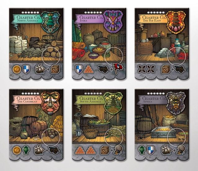 Endeavor: Age of Sail – Charter Companies Mini-Expansion board game cover