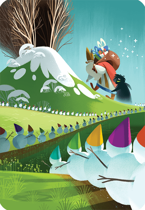 Dixit: “Merry Christmas” Promo Card board game cover