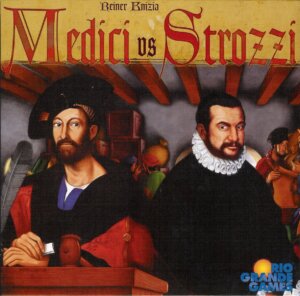 Medici vs Strozzi board game cover