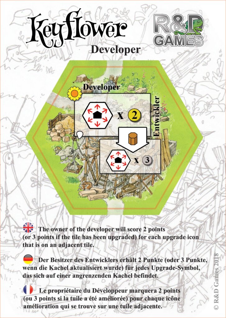 Keyflower: Developer board game cover