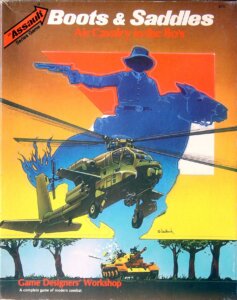 Boots & Saddles: Air Cavalry in the 80’s board game cover