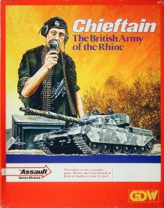 Chieftain: British Army of the Rhine board game cover