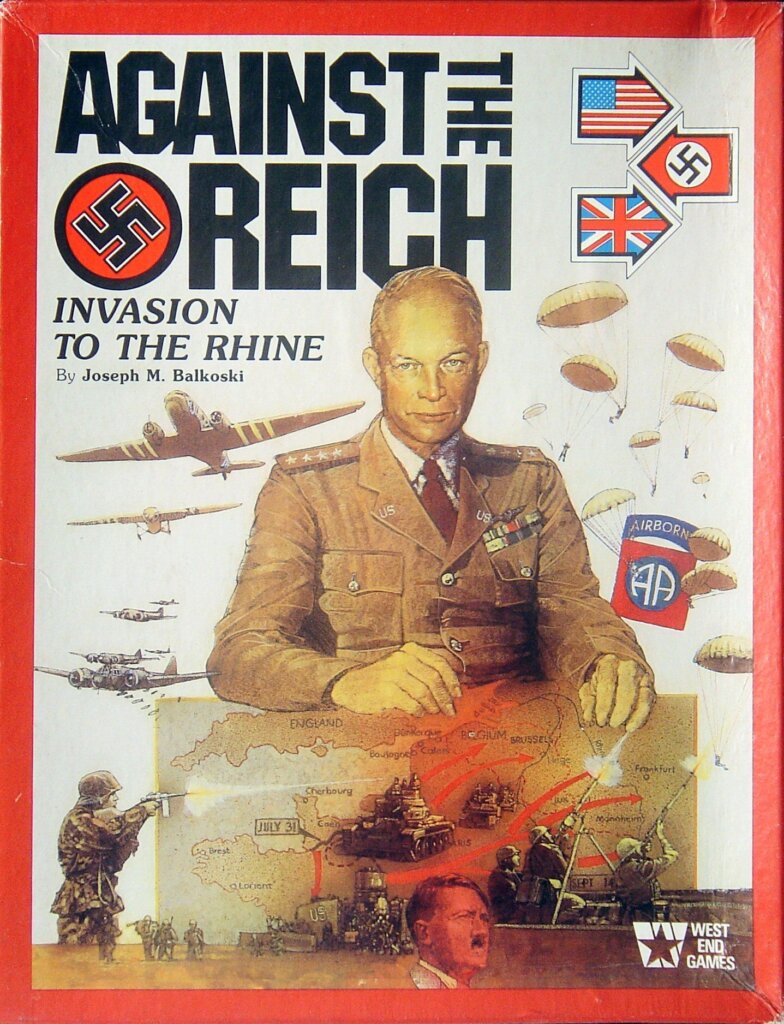 Against the Reich board game cover