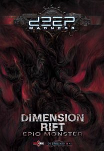 Deep Madness: Dimension Rift Epic Monster board game cover