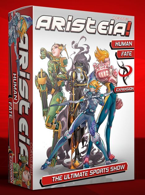 Aristeia!: Human Fate board game cover