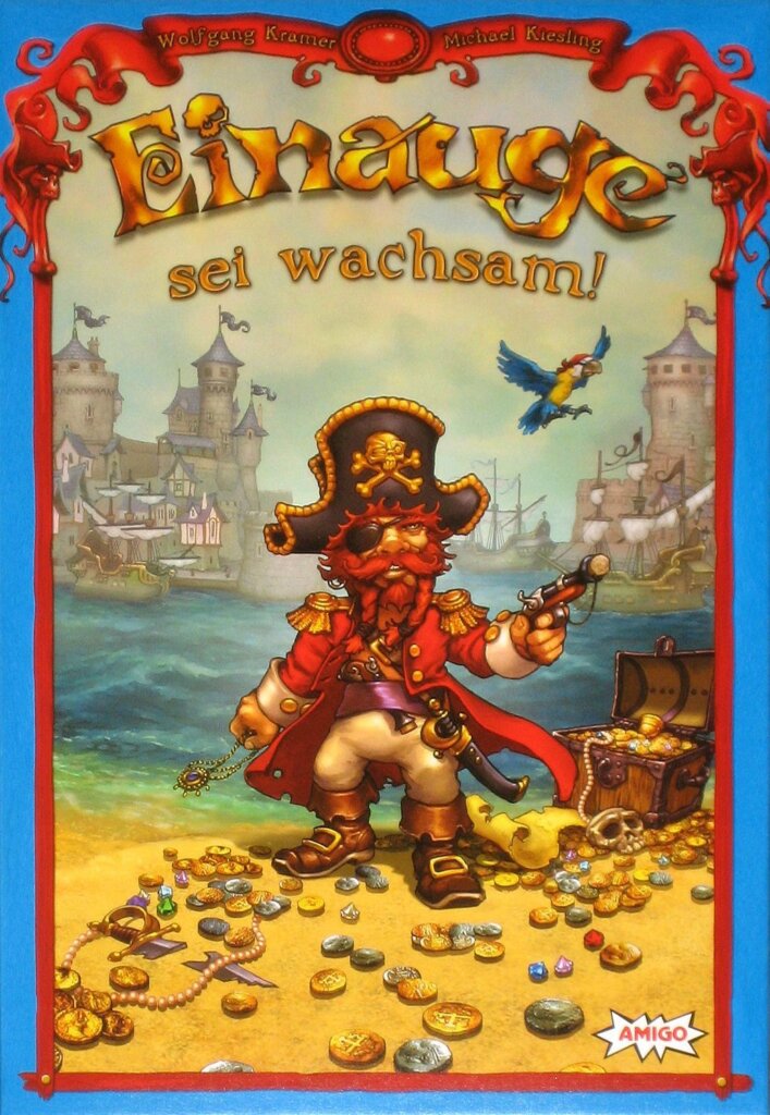 Einauge sei wachsam! board game cover