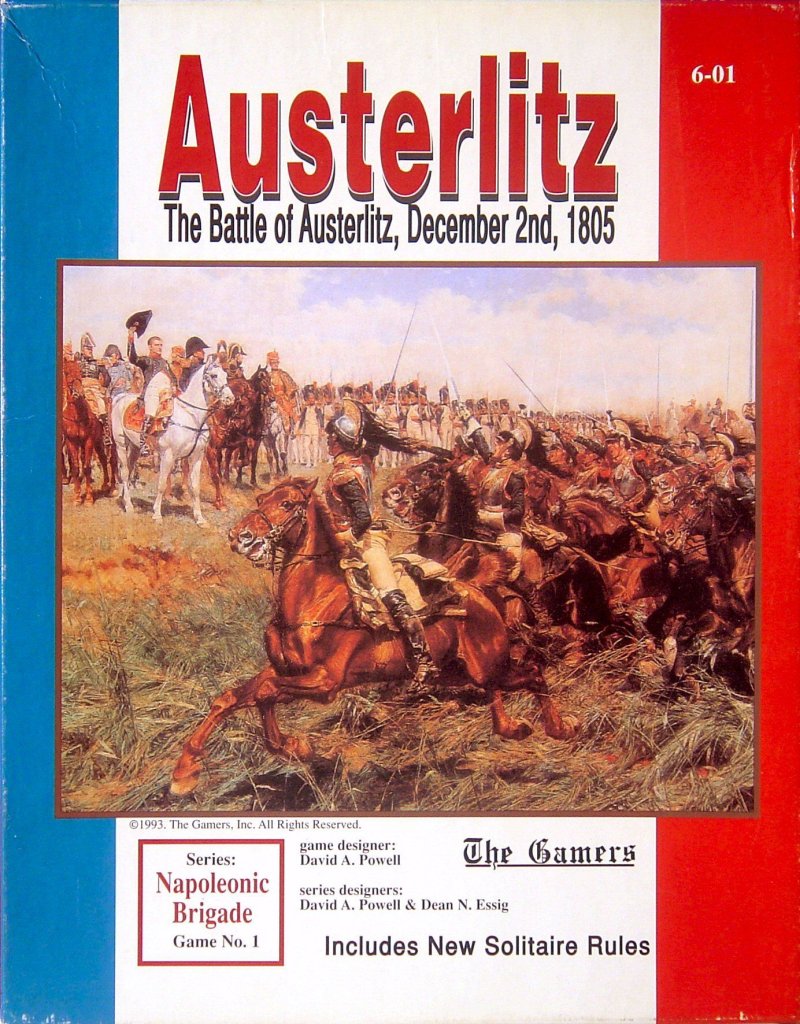 Austerlitz board game cover