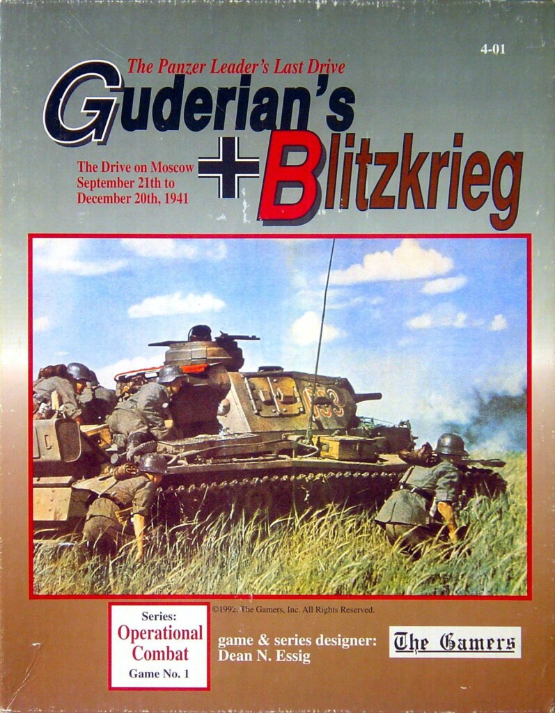 Guderian’s Blitzkrieg: The Drive on Moscow board game cover