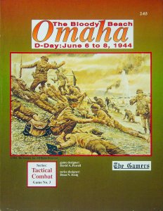 Omaha: The Bloody Beach board game cover