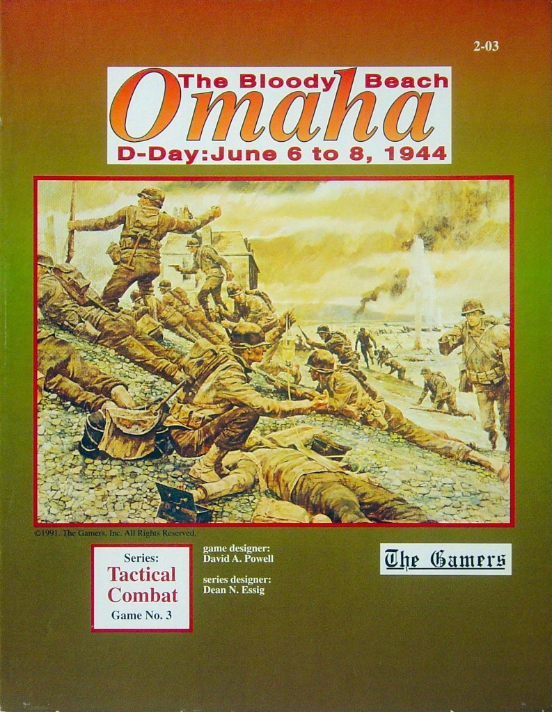 Omaha: The Bloody Beach board game cover