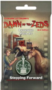 Dawn of the Zeds (Third Edition): Expansion Pack #1 –  Stepping Forward board game cover