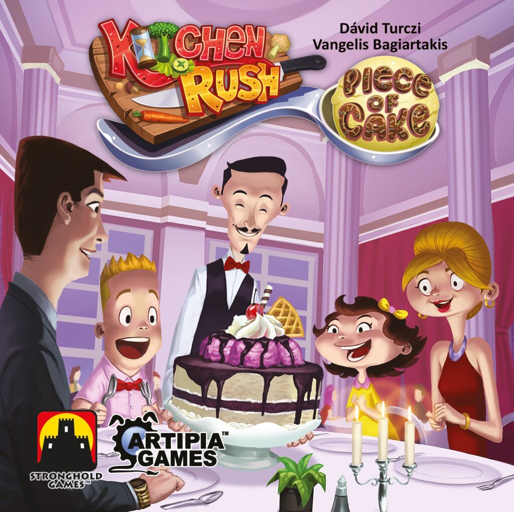 Kitchen Rush: Piece of Cake board game cover