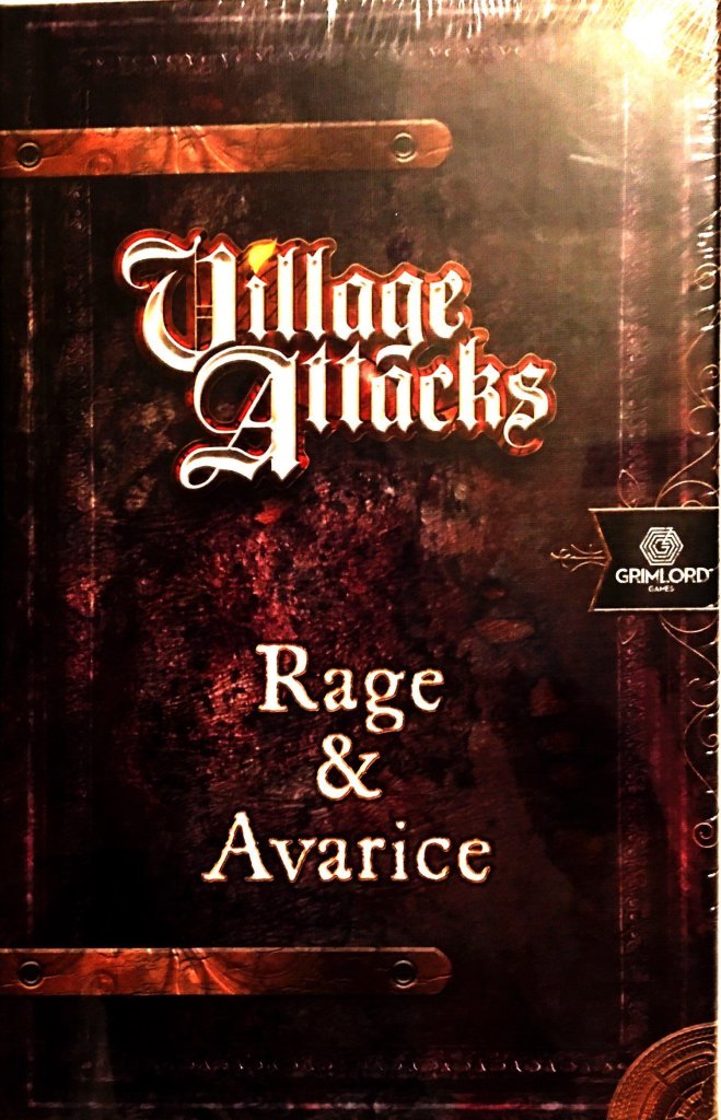 Village Attacks: Rage and Avarice board game cover