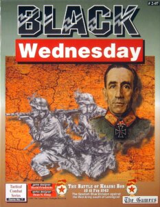 Black Wednesday: The Battle of Krasni Bor, 10-11 Feb 1943 board game cover