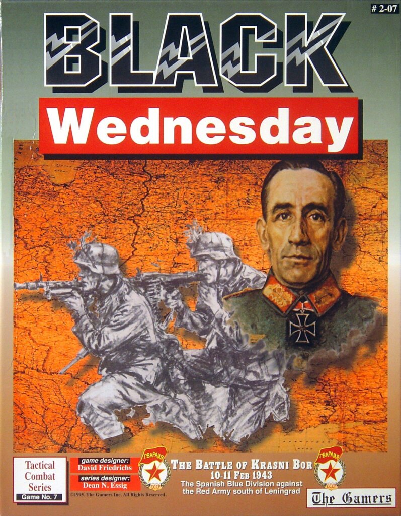 Black Wednesday: The Battle of Krasni Bor, 10-11 Feb 1943 board game cover