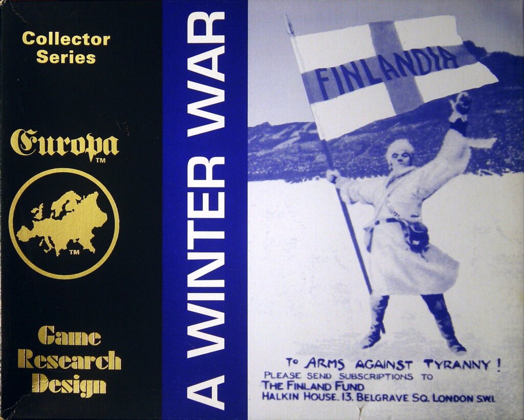 A Winter War board game cover